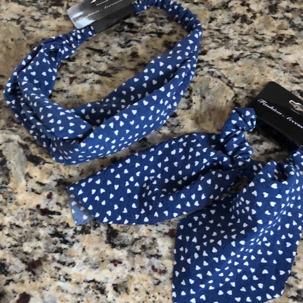 Mommy and me headband and scrunchie set